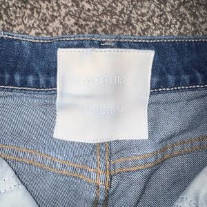 MOTHER Superior Cropped Jeans - Light Blue- The Scooter Ankle